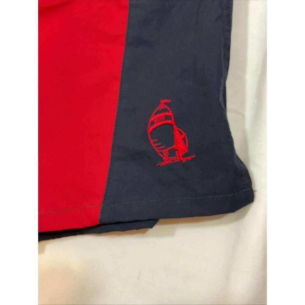 NWT Anchor Bay Swim Trunks Large Colorblock Swimsuit Ocean Beach 90s G26‎